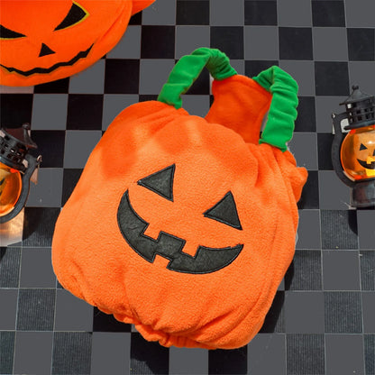 Halloween Dog Pumpkin Clothes Transformation Costume Cosplay Funny Cat Teddy Dog Special Events Apparel Comical Outfits