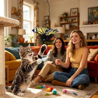 Electric Cat Toy - 300Mah Interactive Fun USB Rechargeable | Fun Indoor Engaging Kitten Game | for Small Medium Large Kitten Yards Porches Gardens Lawn Indoor