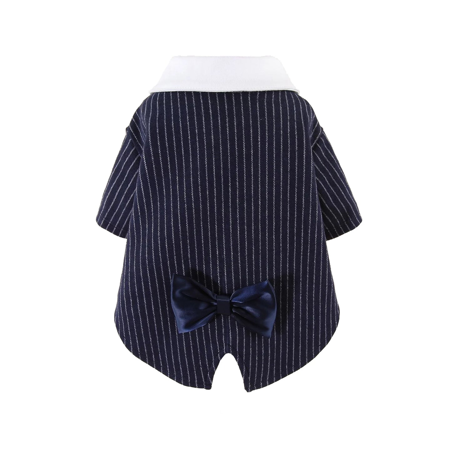 Elegant Bow Tie Dog Tuxedo Suit Jacket for Small Medium Dogs, Formal Wedding & Party Costume Cosplay Apparel Pet Clothes