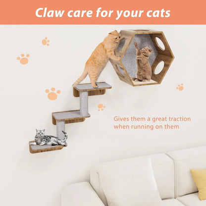 Self-Adhesive Cat Scratching Mat - Furniture & Sofa Protector