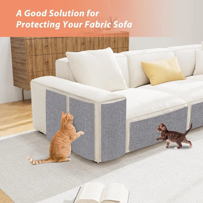 Self-Adhesive Cat Scratching Mat - Furniture & Sofa Protector