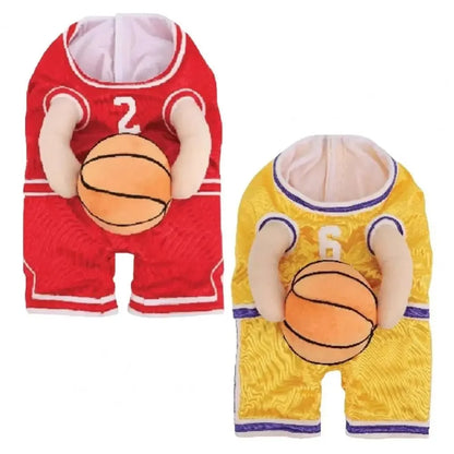 Cute Dog Basketball Costume Halloween Cosplay S/M/L Pet Decoration Clothes Holding Ball Breathable Puppy Player Costume Funny
